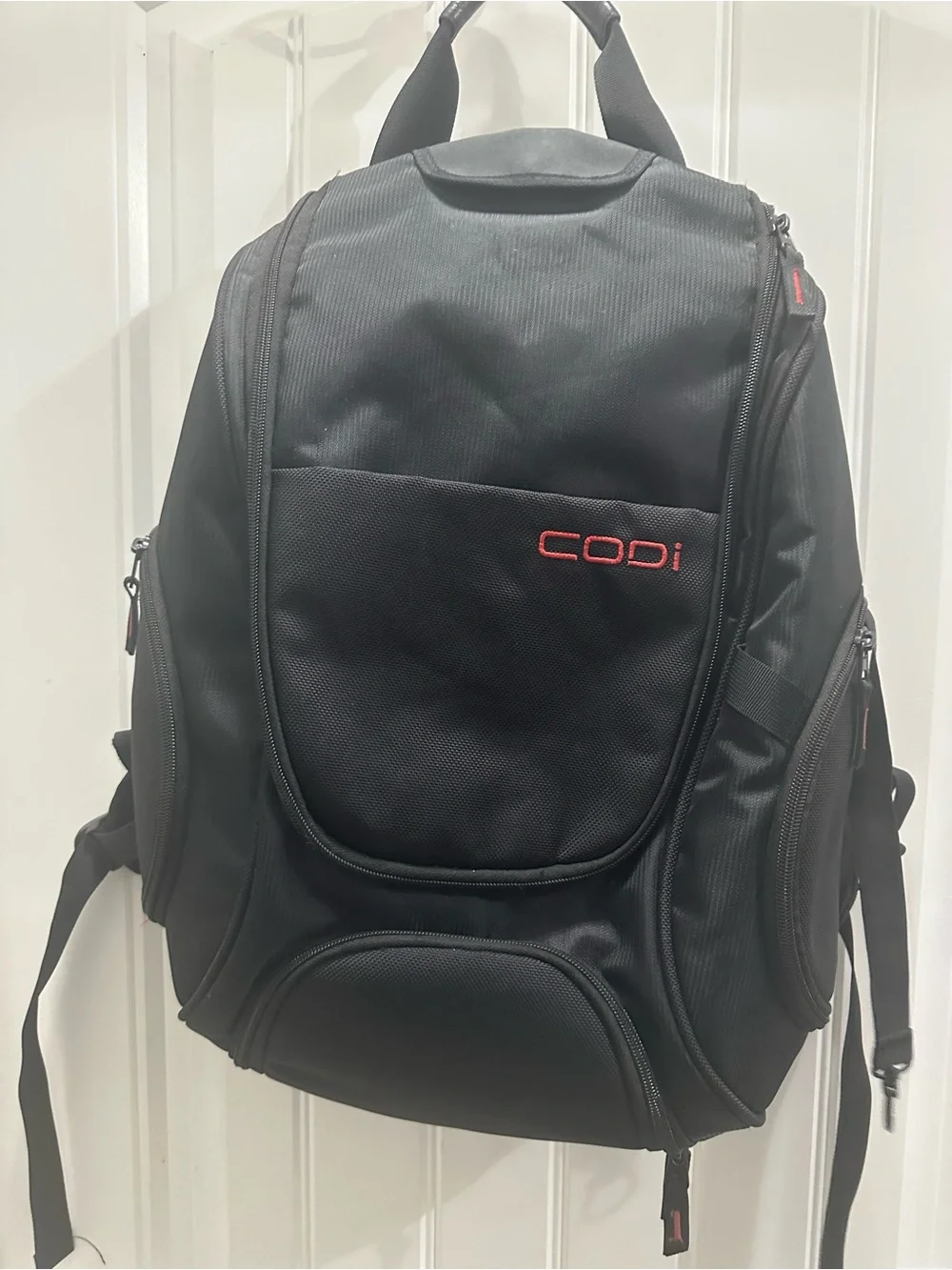 CODi Black Men's Backpack - laptop travel Bag